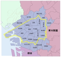 #日本デリバリーサービス対応エリア